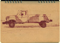 truck sketch